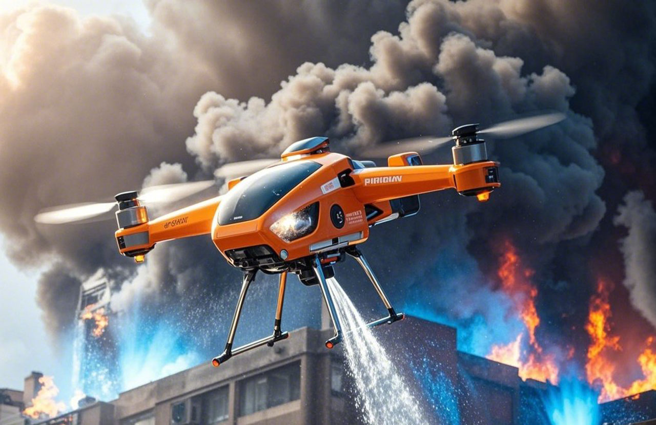 消防無人機|烈焰長空下的智能鐵軍，重構現代消防救援方程式