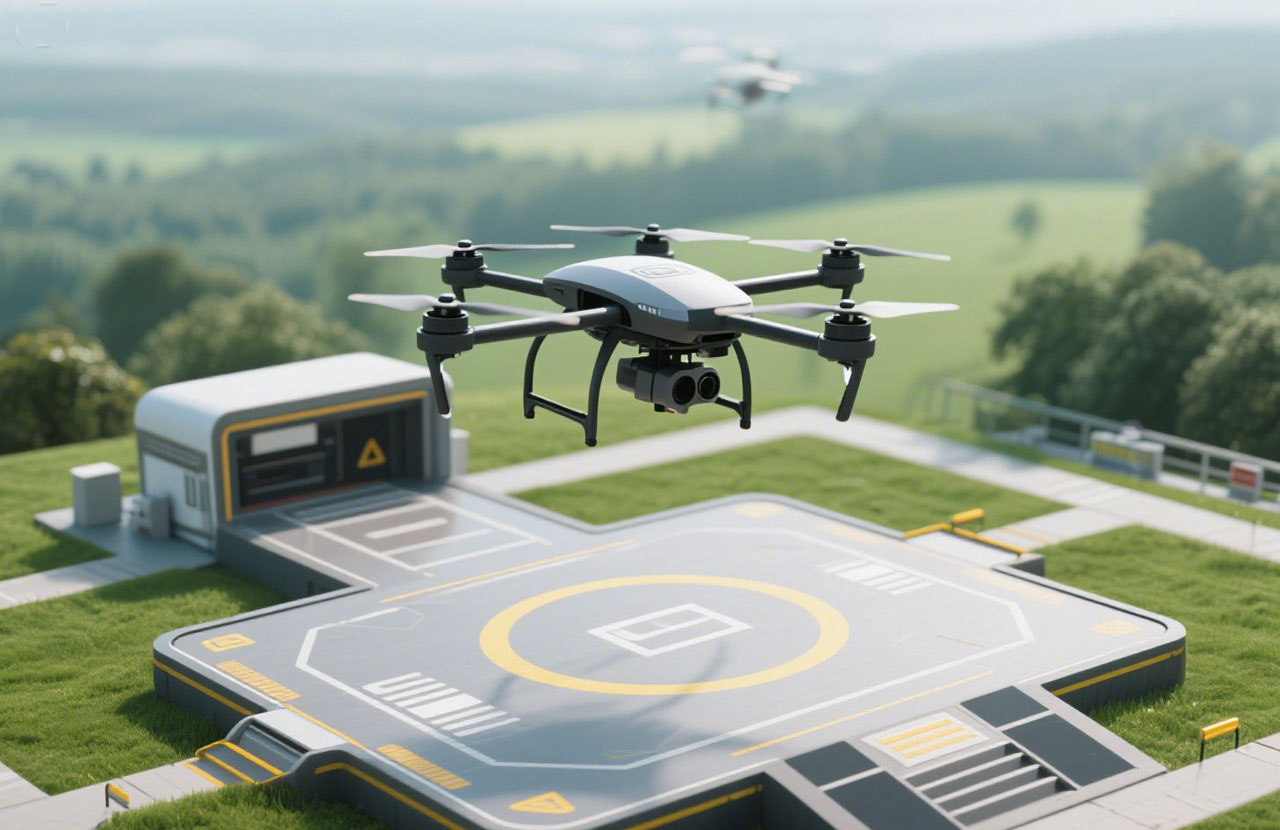 無人機自動機場|賦能工業(yè)4.0新紀元