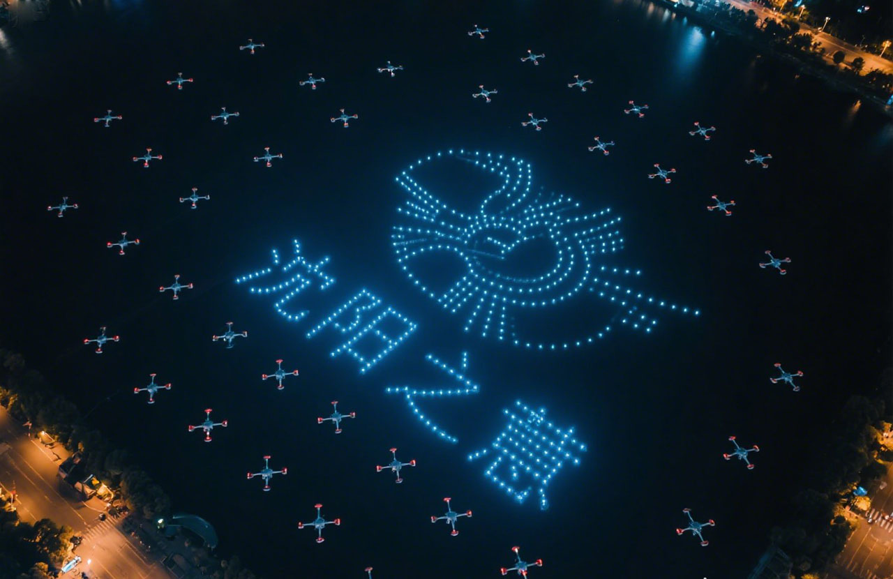 沈陽無人機(jī)表演|點(diǎn)亮夜空的新科技盛宴