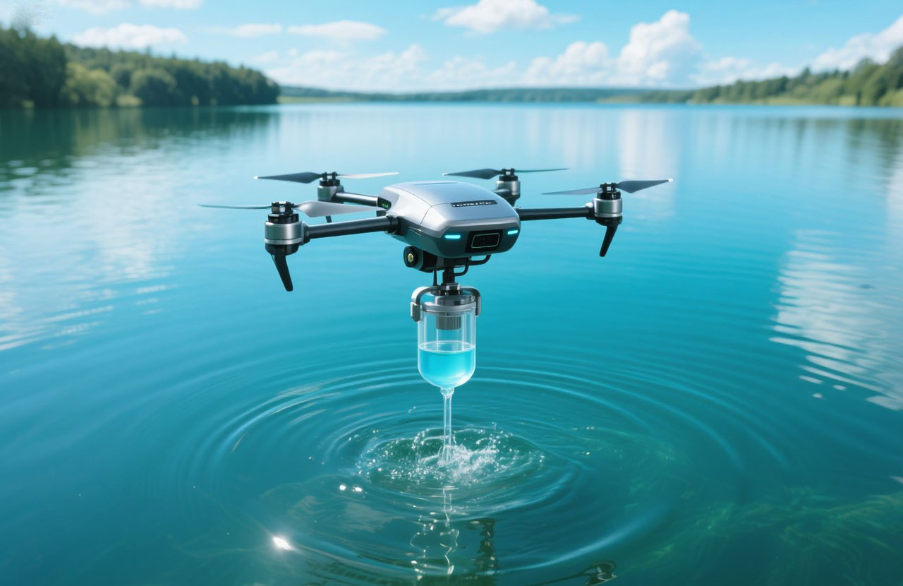 水質監測無人機|讓水域管理更智慧、更高效