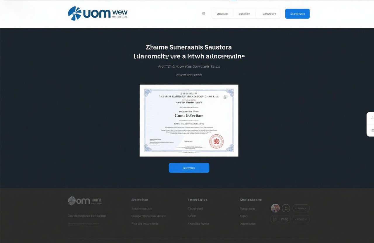 uom官網考證|認準UOM官網，正規報考有保障！