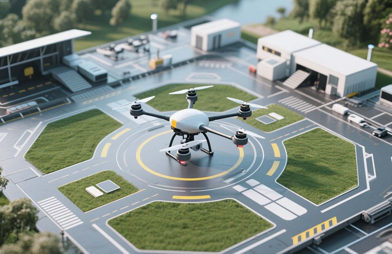 無人機機場|低空經(jīng)濟的“起落架”，未來城市的智能空中驛站