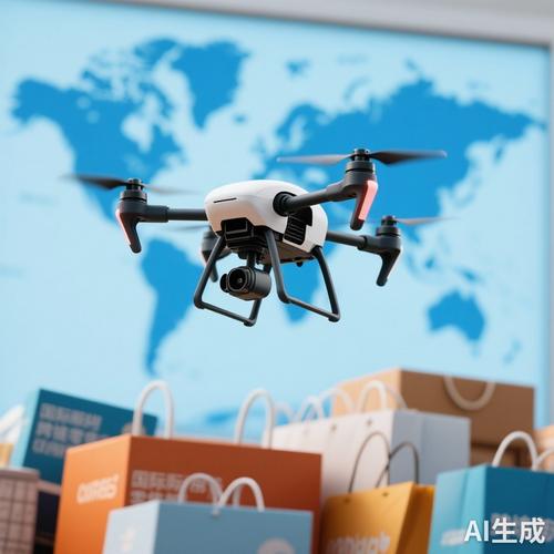 無人機國際零售|全球市場新藍海，跨境消費新趨勢