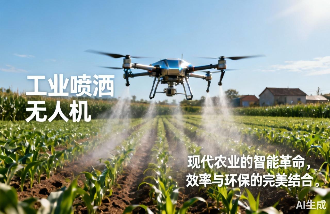 工業(yè)噴灑無人機|現(xiàn)代農業(yè)的智能革命，效率與環(huán)保的完美結合