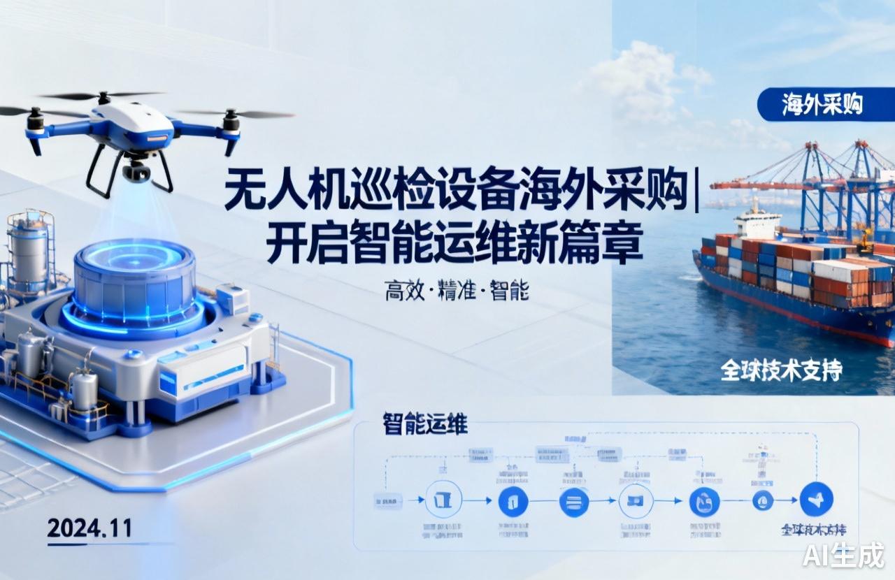 無人機巡檢設備海外采購|開啟智能運維新篇章