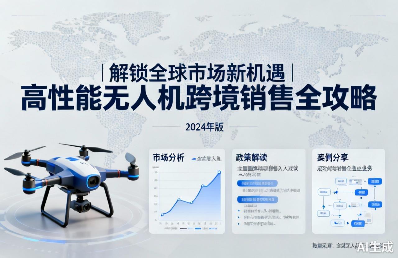 解鎖全球市場新機遇|高性能無人機跨境銷售全攻略